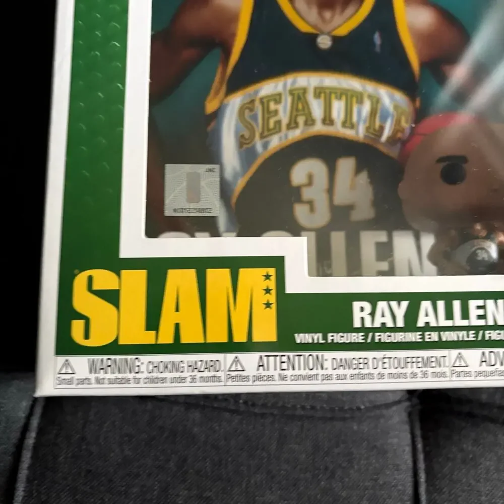Funko Pop! Magazine Covers: SLAM - Ray Allen (#04) - Seattle Supersonics - NIB